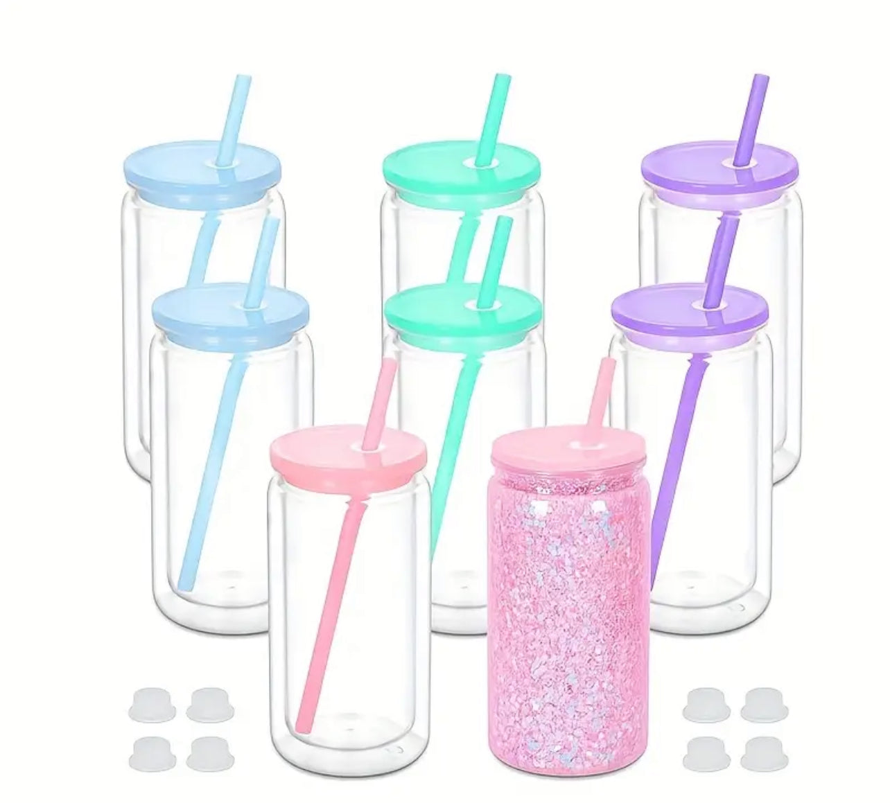 16oz Snowglobe Tumbler